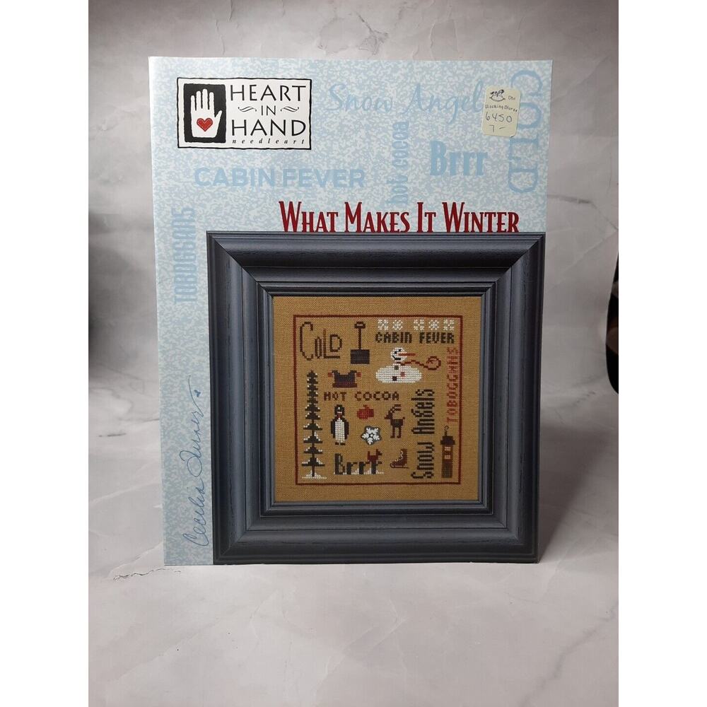 Heart In Hand Cross Stitch Pattern What Makes It Winter 2008
